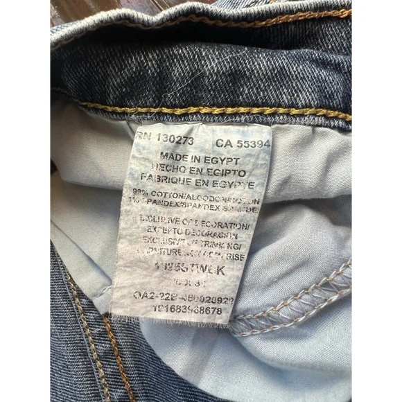 Wrangler Men's Blue Jeans Denim Straight Fit 30x30 Medium Wash Cowboy Ranchers - Picture 15 of 16